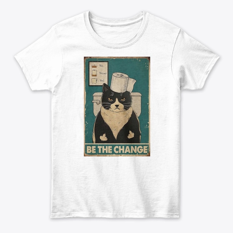 Be The Change Tuxedo Cat 