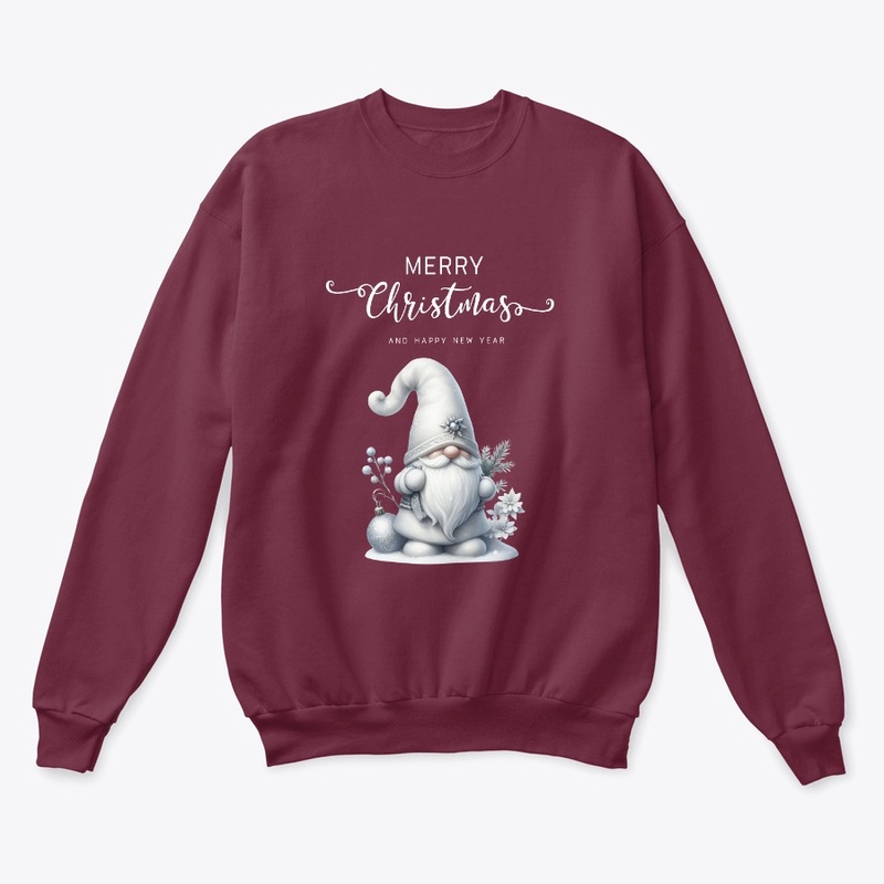 Silver Xmas Gnome