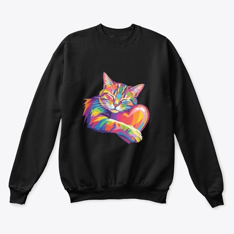 Cat Lover Heart Art 🐱❤️
