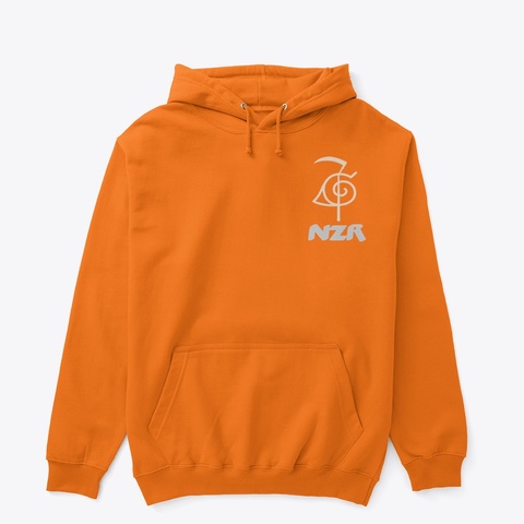 Nzr Pilot Safety Orange T-Shirt Front