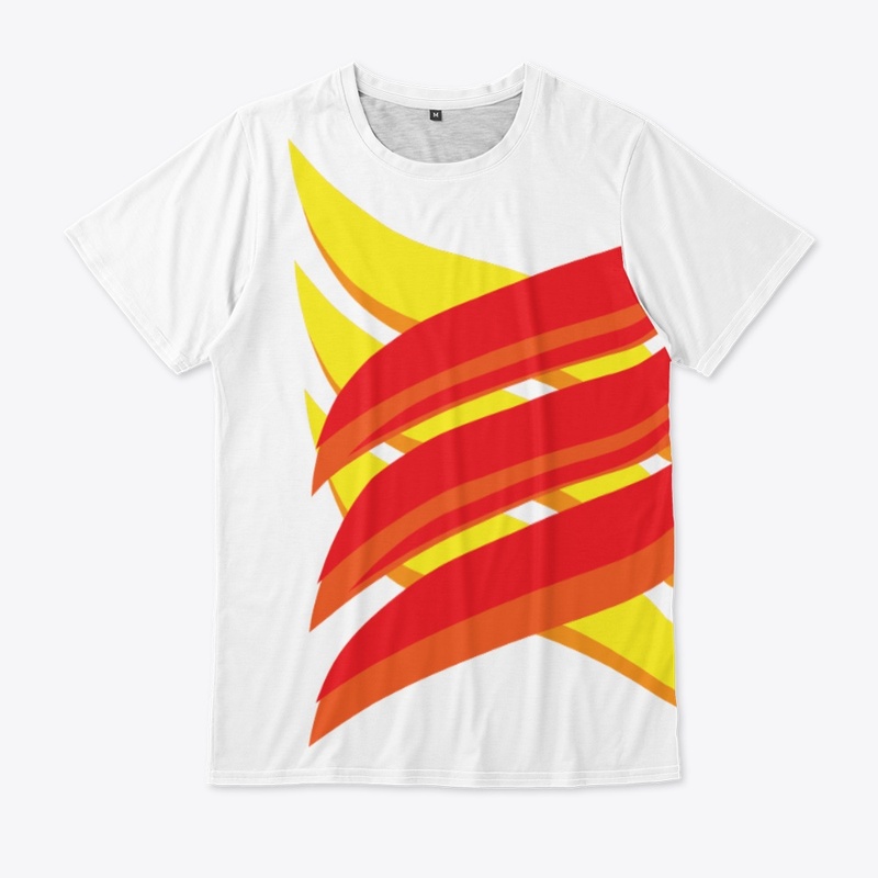 Red yellow fire producs