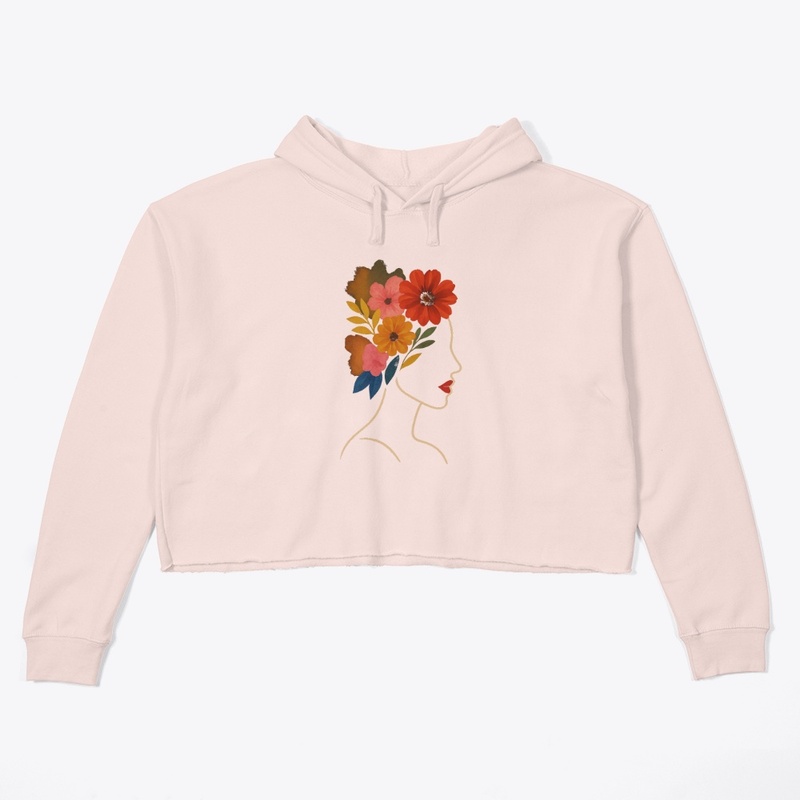 Floral Reflection – Abstract Portrait B