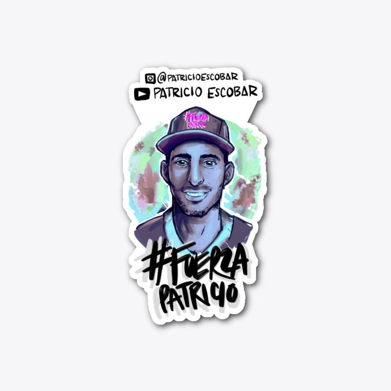 #FuerzaPatricio Sticker