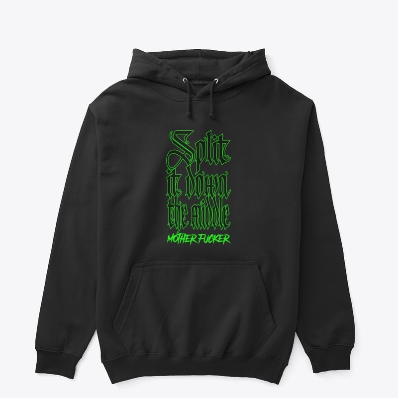 Split it down the middle logo