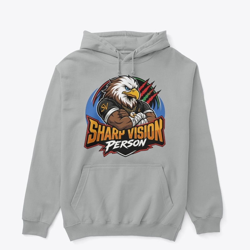 Sharp Vision Eagle Athlete Mascot