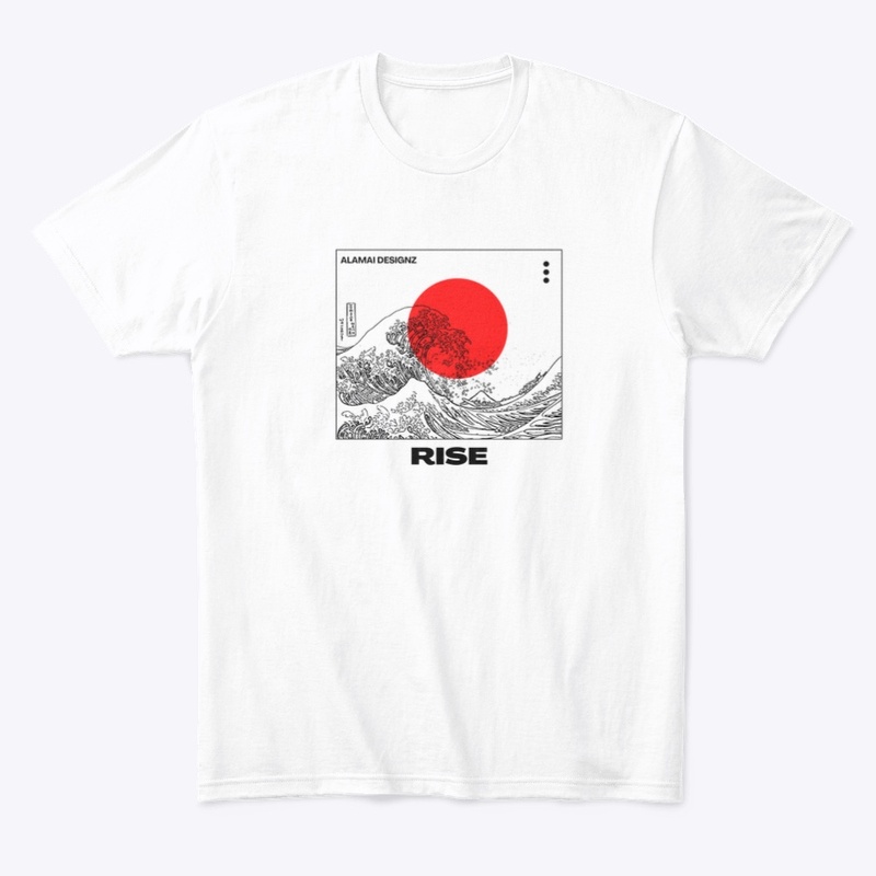 Rise  Japanese Wave T-Shirt