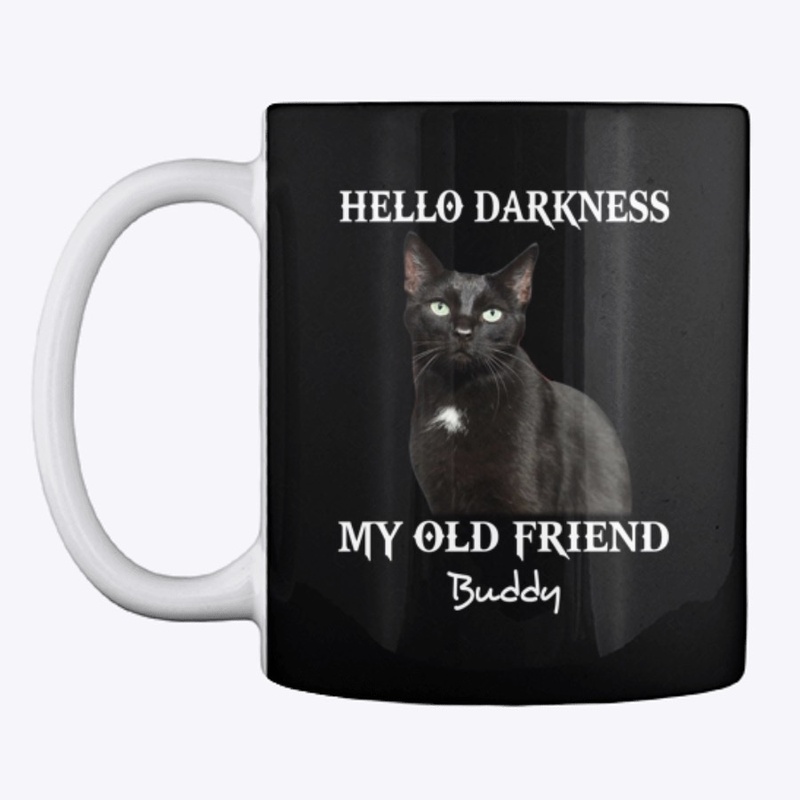 Black Cat Hello Darkness My Old Friend