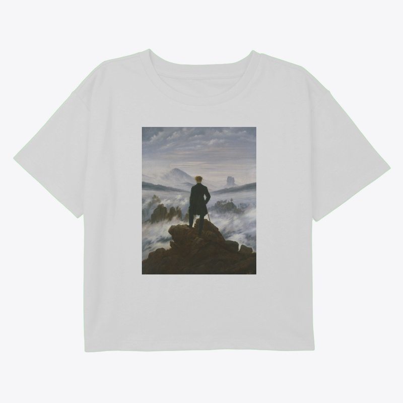 Wanderer above the sea of fog