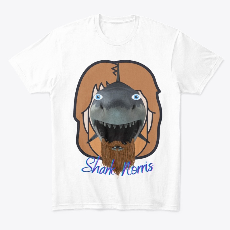 Shark Norris funny visualization