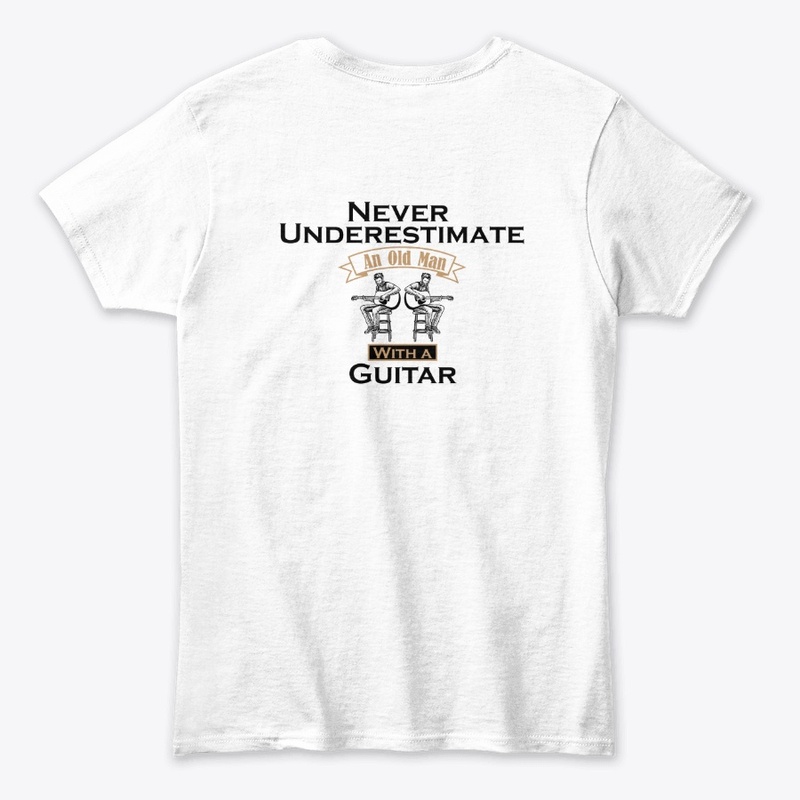 Never Underestimate an Old Man Guitar