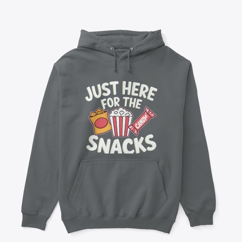 Snacks Lover Tee with Nachos & Popcornt