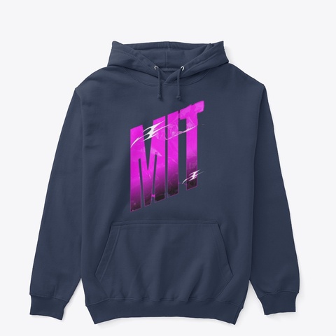 Massachusetts Institute Of Technology Navy T-Shirt Front