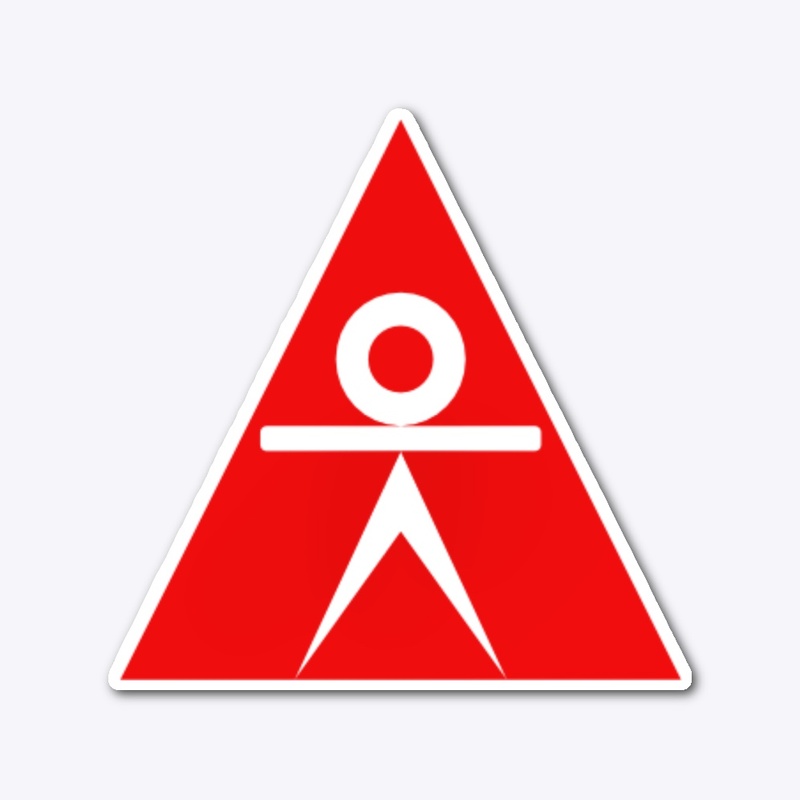 Red Delta Project Logo Sticker