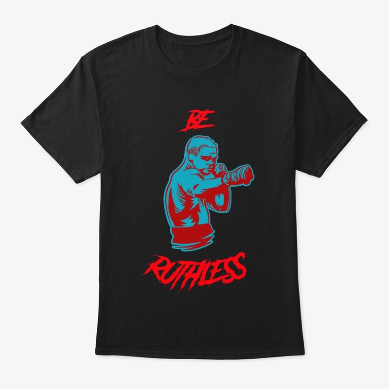 Be Ruthless - Turquoise & Red
