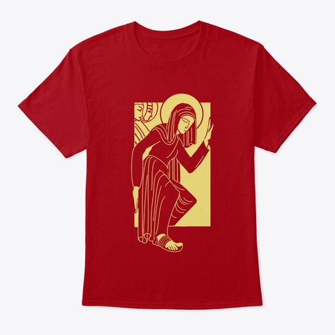 Deus Vault Deep Red Kaos Front