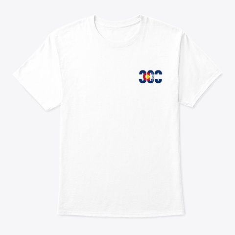 303 Basic Tee White Camiseta Front