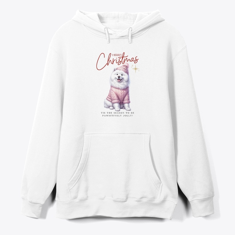 Pawsitively Jolly Samoyed