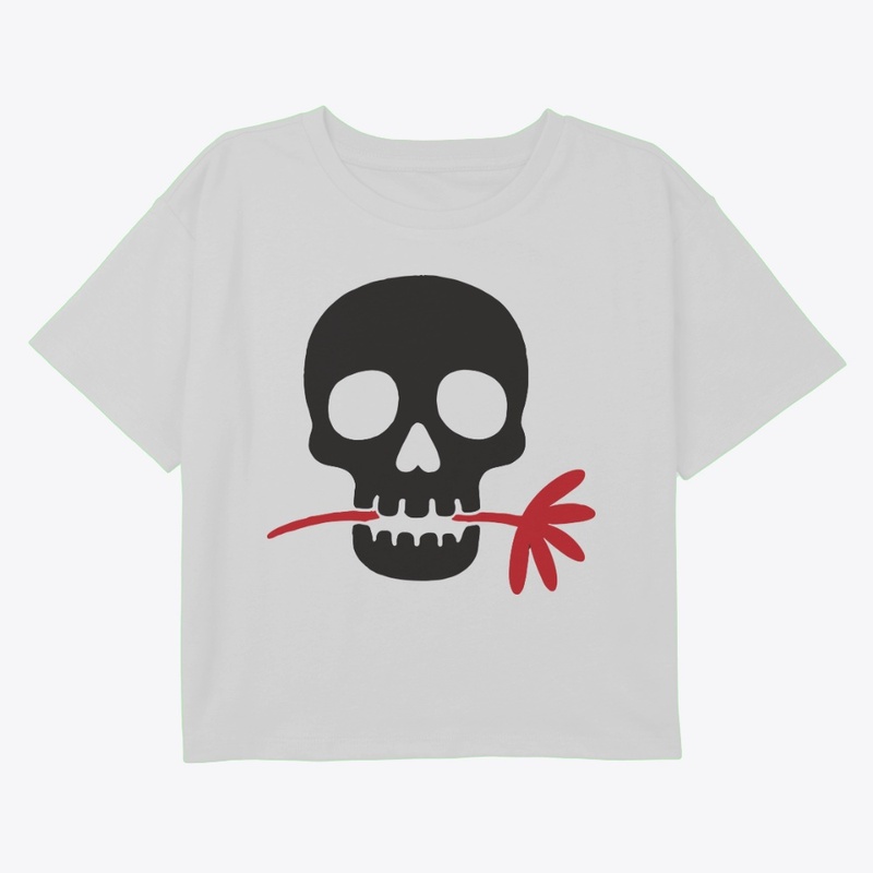 	Floral skull design – life and death 