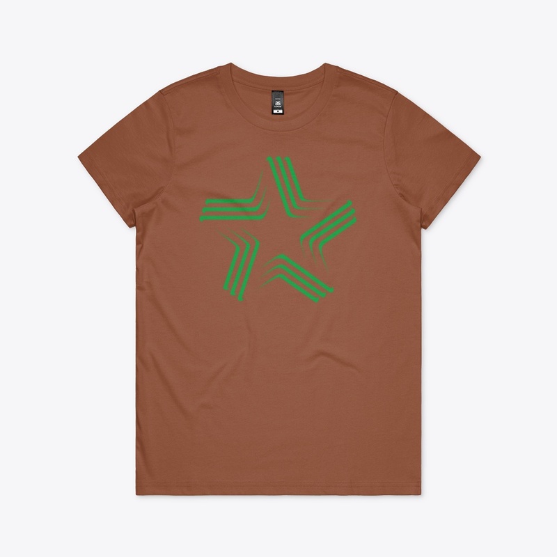 Green Star Women's Maple Tee