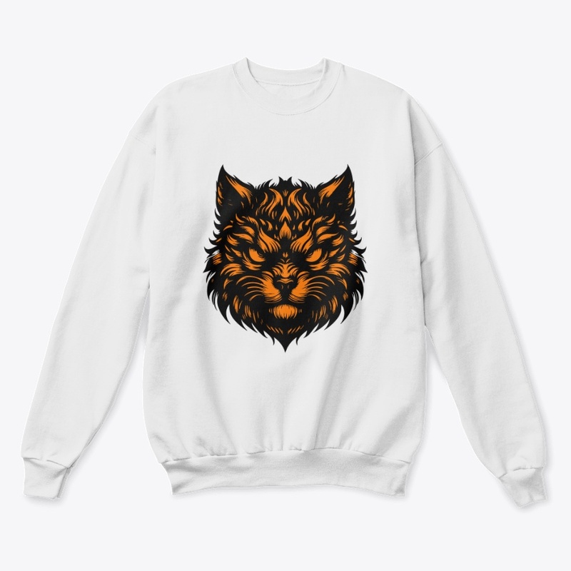 Striking Cat Graphic