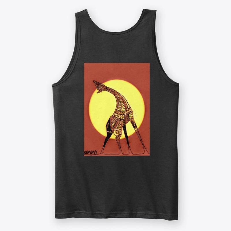 DANCING GIRAFFE TANK TOP