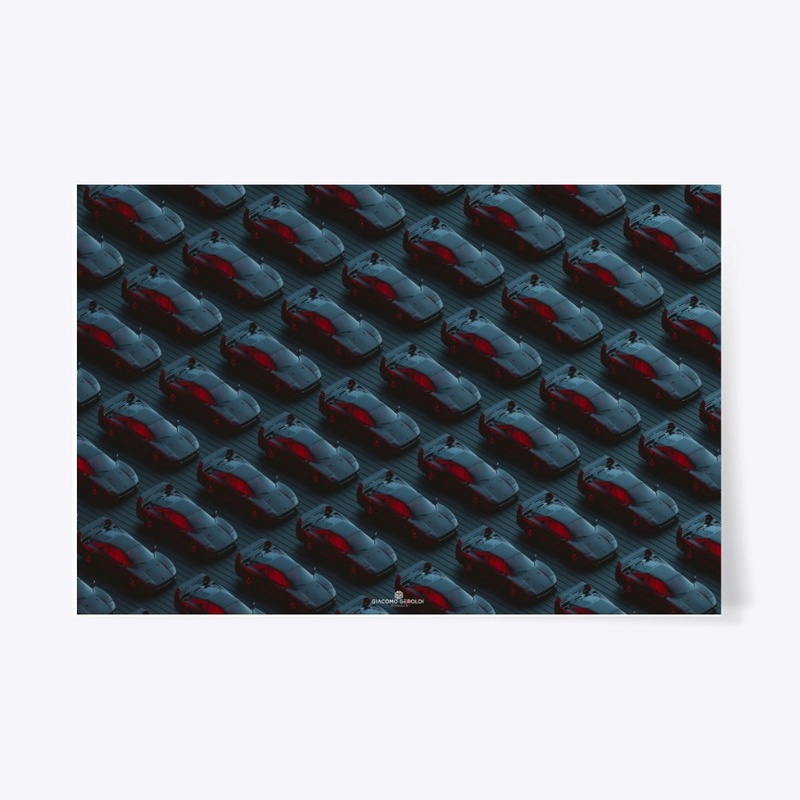 Pattern Cars Black