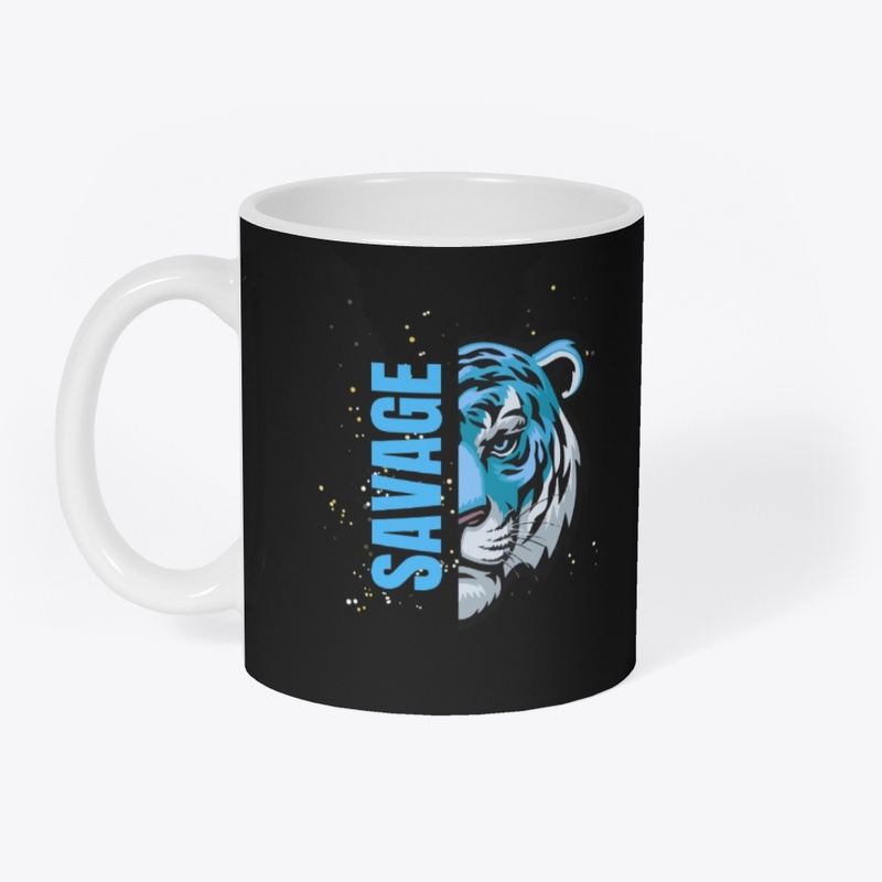 Savage Blue Tiger – Bold Streetwear 