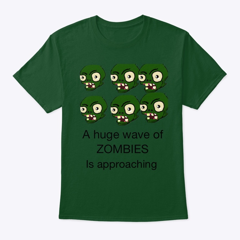 The wave of zombies 