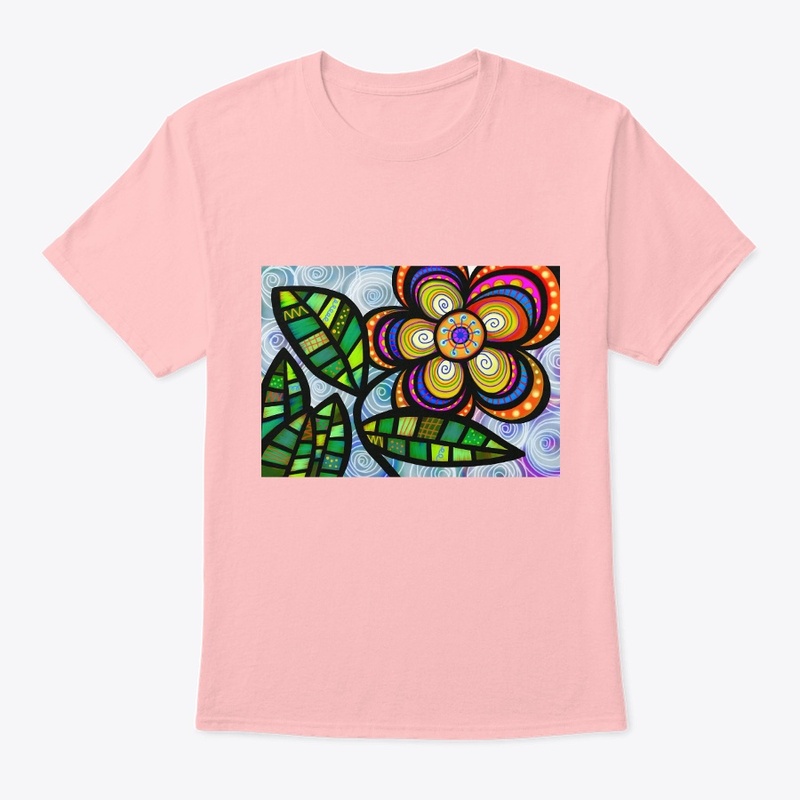 Abstract daisy design