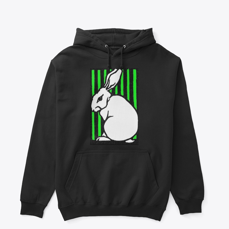 Mean Bunny Neon Green