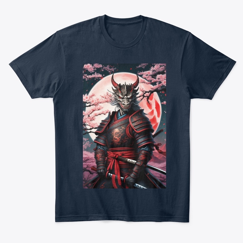 Dragon Warrior's Moonlit Vigil