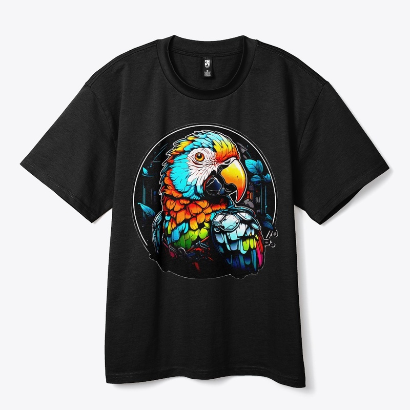 Cute-adorable-gentle-parrot-t-shirt