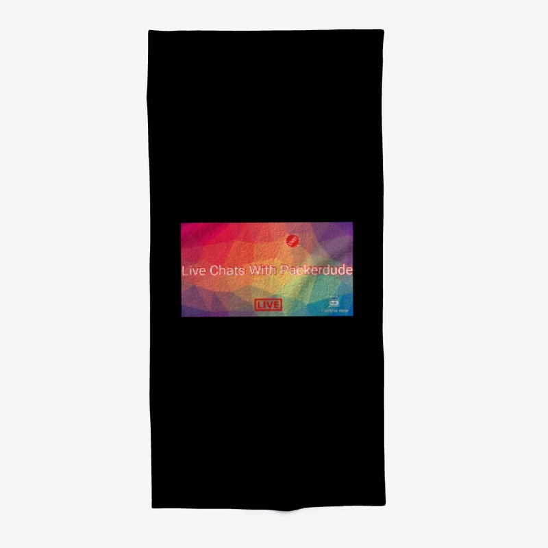 Live Chats WIth Packerdude Beach Towel