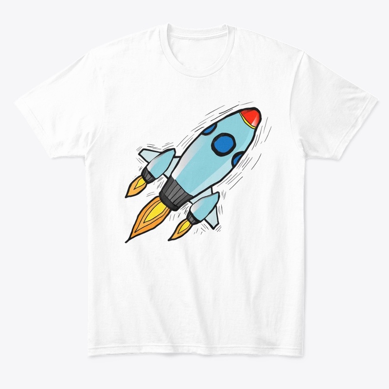 Rocket drawing design