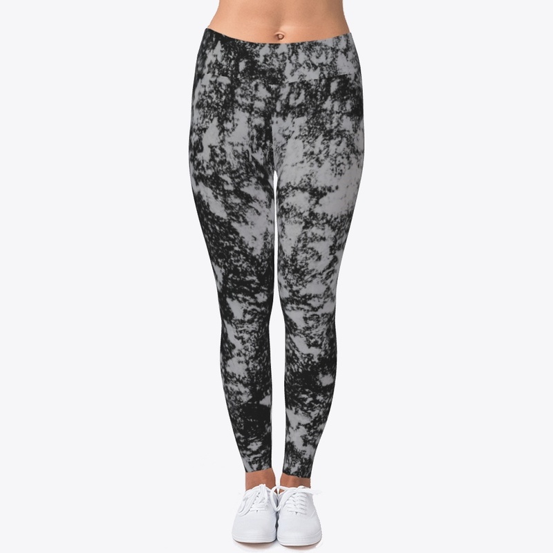 Sprayed paint pattern