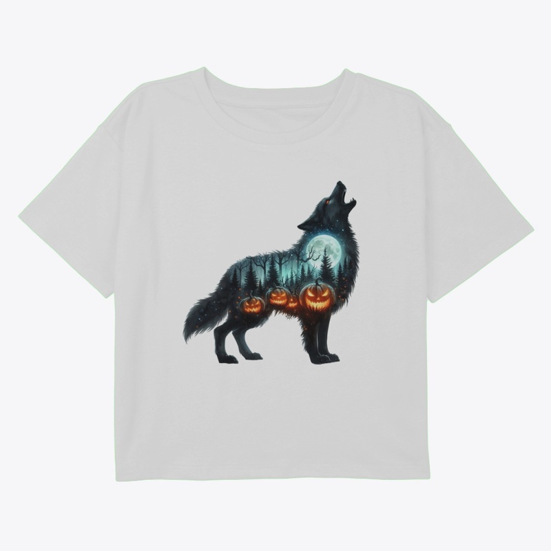 Halloween Howling Wolf