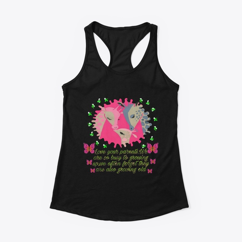 giraffe love design