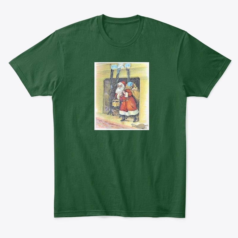 Vintage Santa, arriving