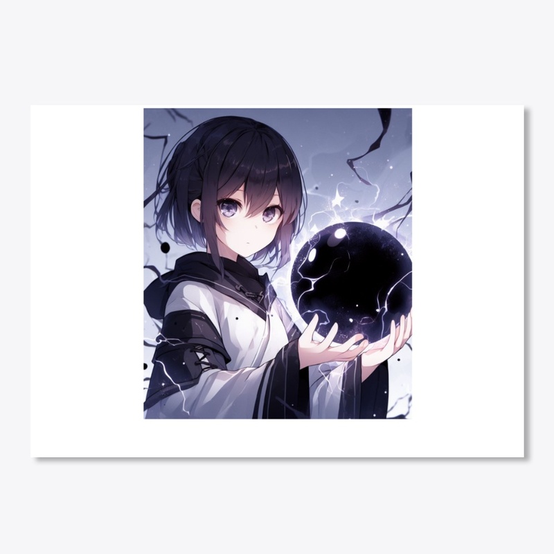 Electric Enigma: Anime Girl