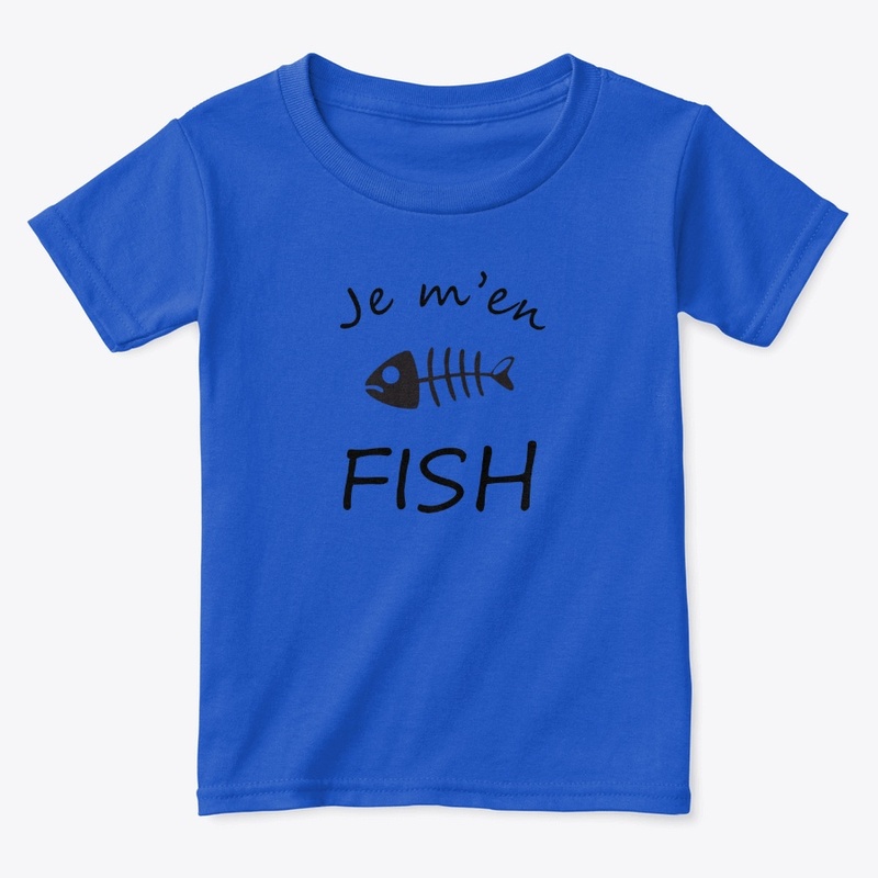tee-shirt je m'en fish