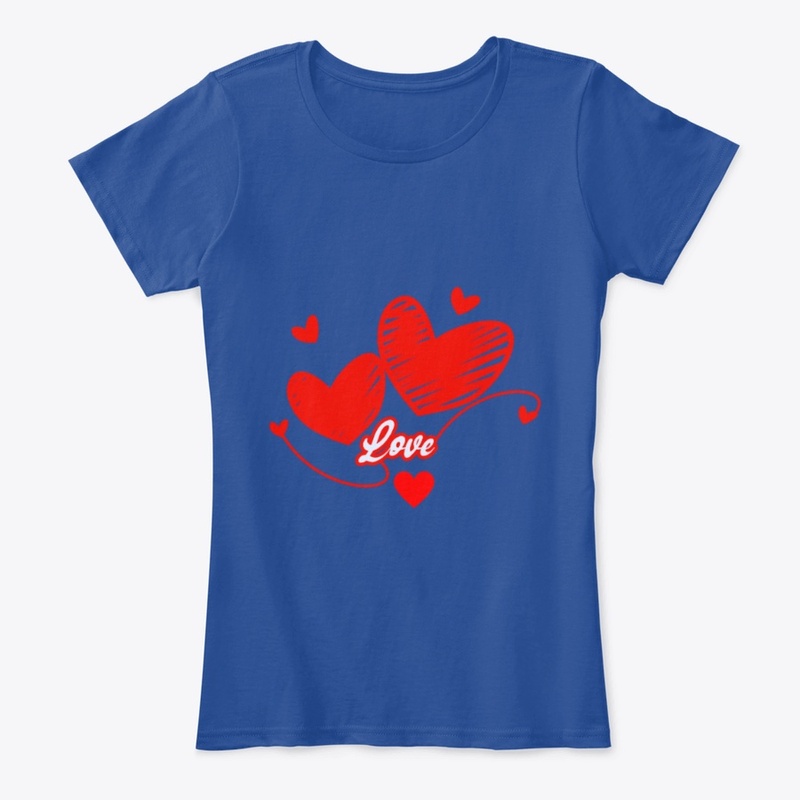 Love With Heart Shirt, Gift For Love