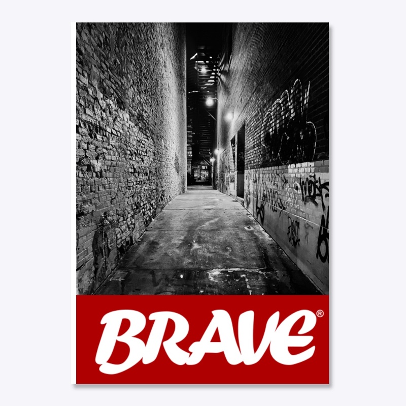 Brave Photo Series - Down the Alley