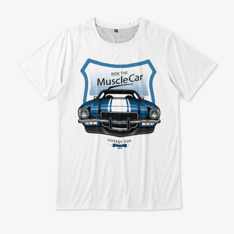 Muscle Car T-shirt Design