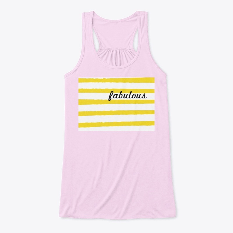 FABULOUS with yellow stripe