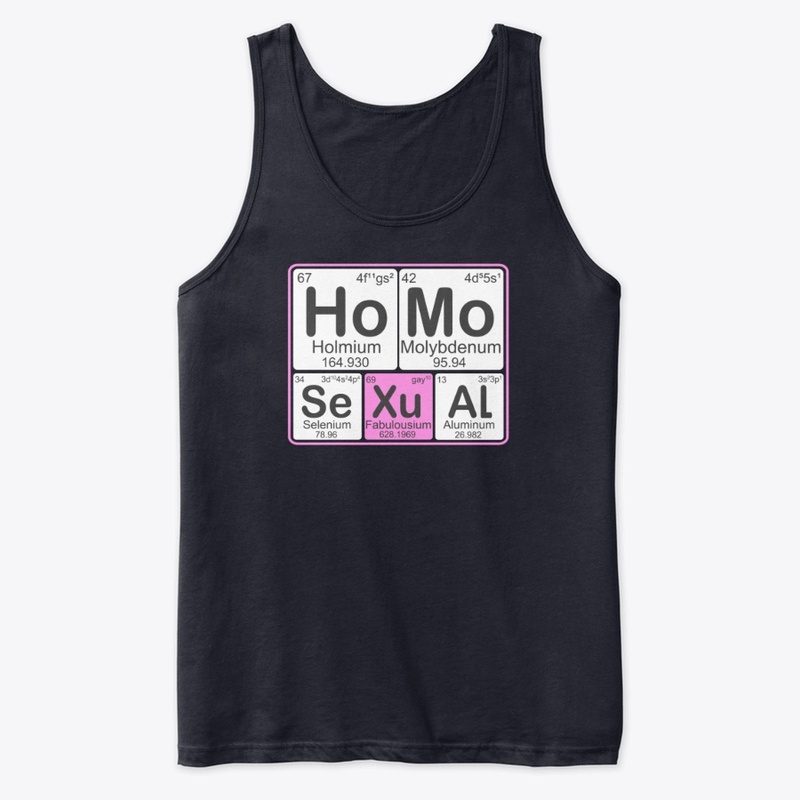 HOMOSEXUAL (White print)