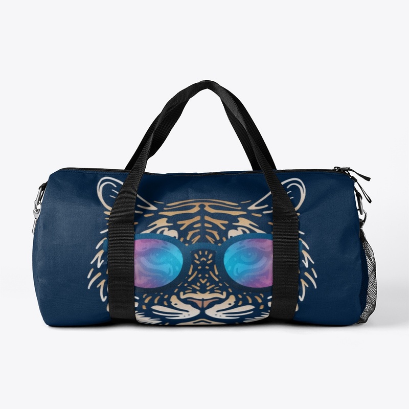 Cute Tiger in Sunglasses (Colored+sg06)