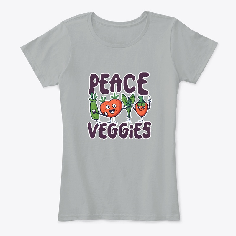 Peace Love Veggies T-shirt