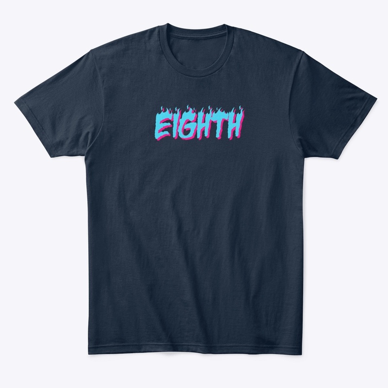 Basic Eighth Name Tee (Navy Blue Only)