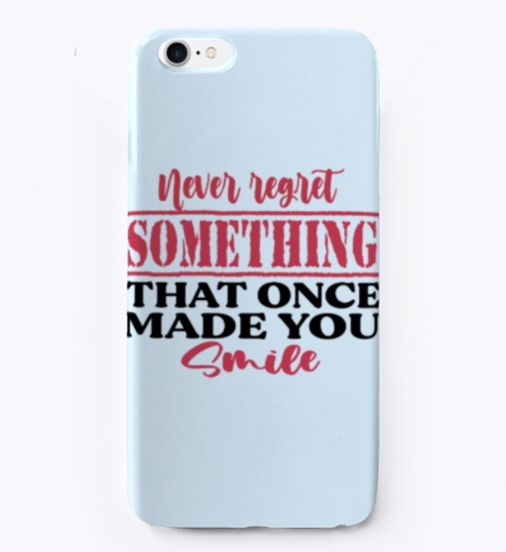 Never regret something that once that...