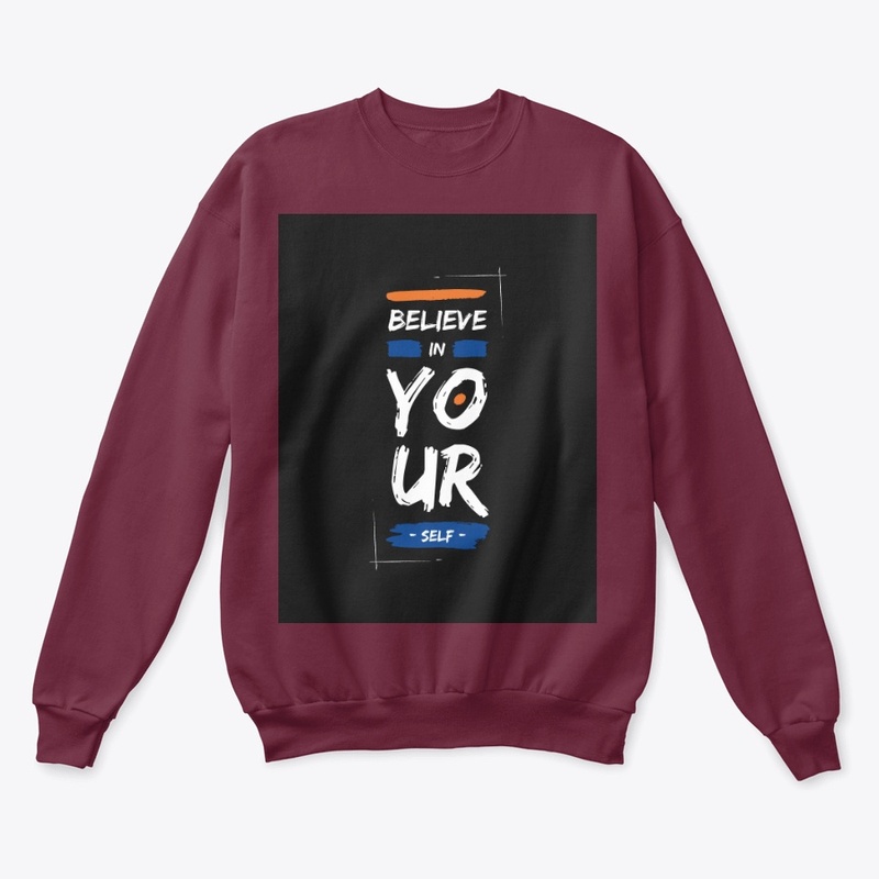 Motivational design with text. 